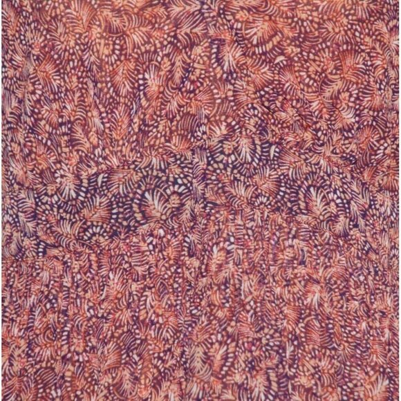 Dear John Elia Sleeveless Maxi Dress Size M Adjustable Straps V-Neck Lined Ruffl - Picture 4 of 11